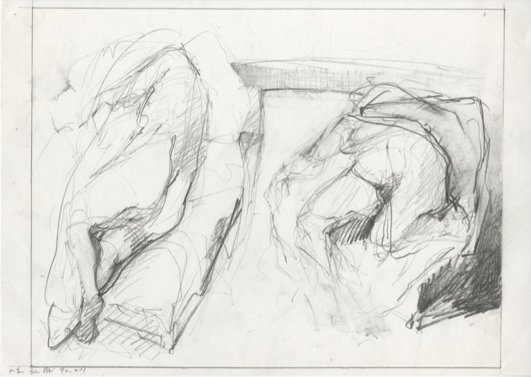 Étude pour « Soft Love in a Loft », 1990