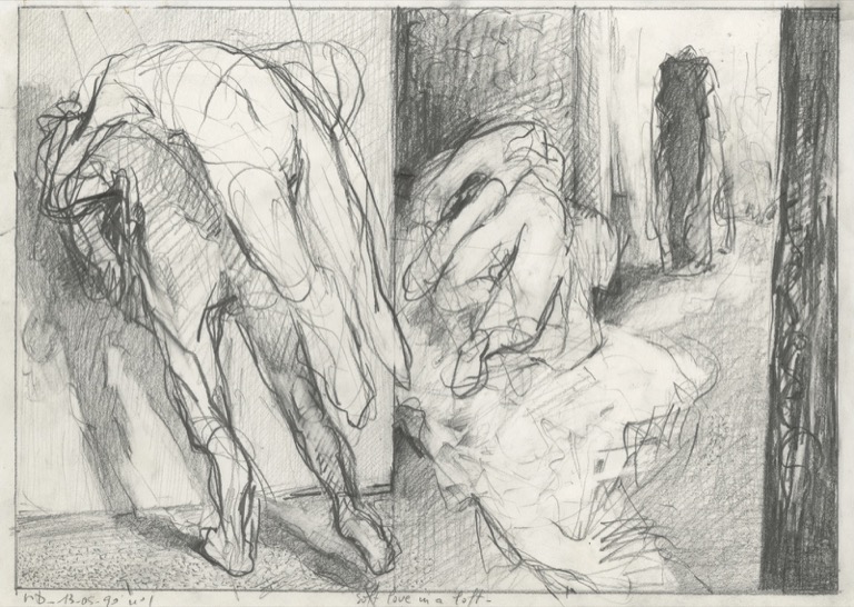 Étude pour « Soft Love in a Loft », 1990