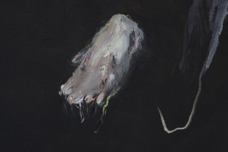 Triptyque noir, détail, 2007