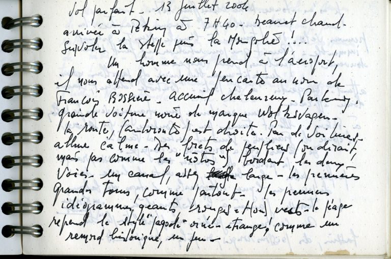 Notes de Chine, arrivée à Pékin