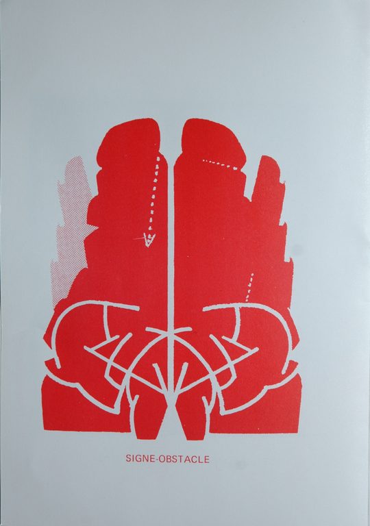 « Signe-obstacle », Peintures symétrales